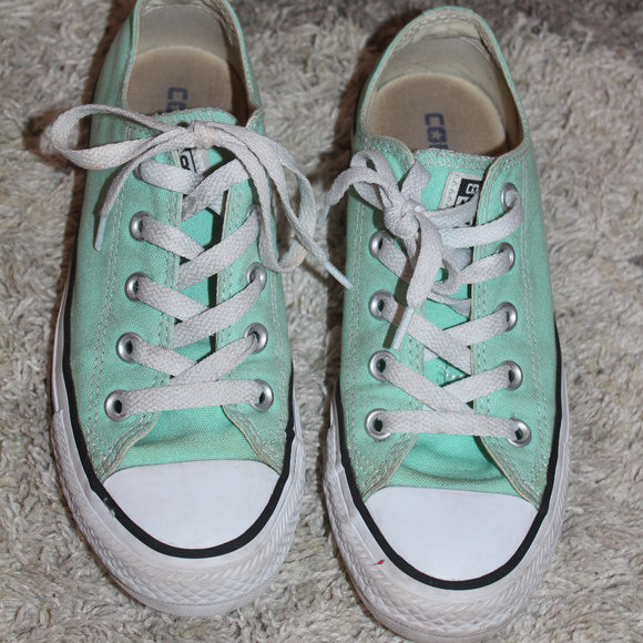Converse Shoes - Teal Converse Size 6